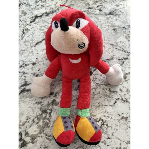 Knuckles the Echidna and Sonic the Hedgehog 10 inch Plush SEGA - Picture 6 of 12